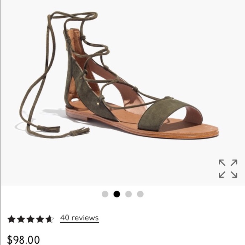 Madewell Bridget Sandals - Olive